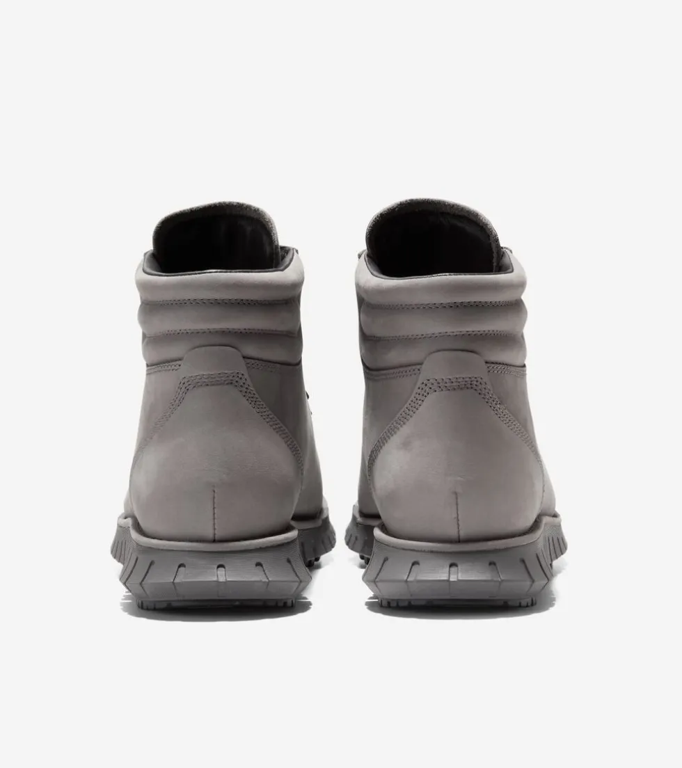 Cole Haan Boots*Men's ZERØGRAND Remastered Waterproof Hiking Boots DecemberSky-Black-Pavement