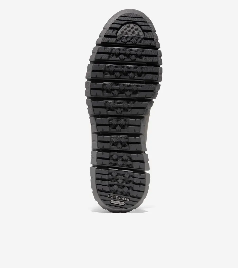 Cole Haan Boots*Men's ZERØGRAND Remastered Waterproof Hiking Boots DecemberSky-Black-Pavement