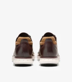 Cole Haan Boots*Men's ZERØGRAND Remastered Waterproof Low Hiking Boots DeepMahogany-LightAmber