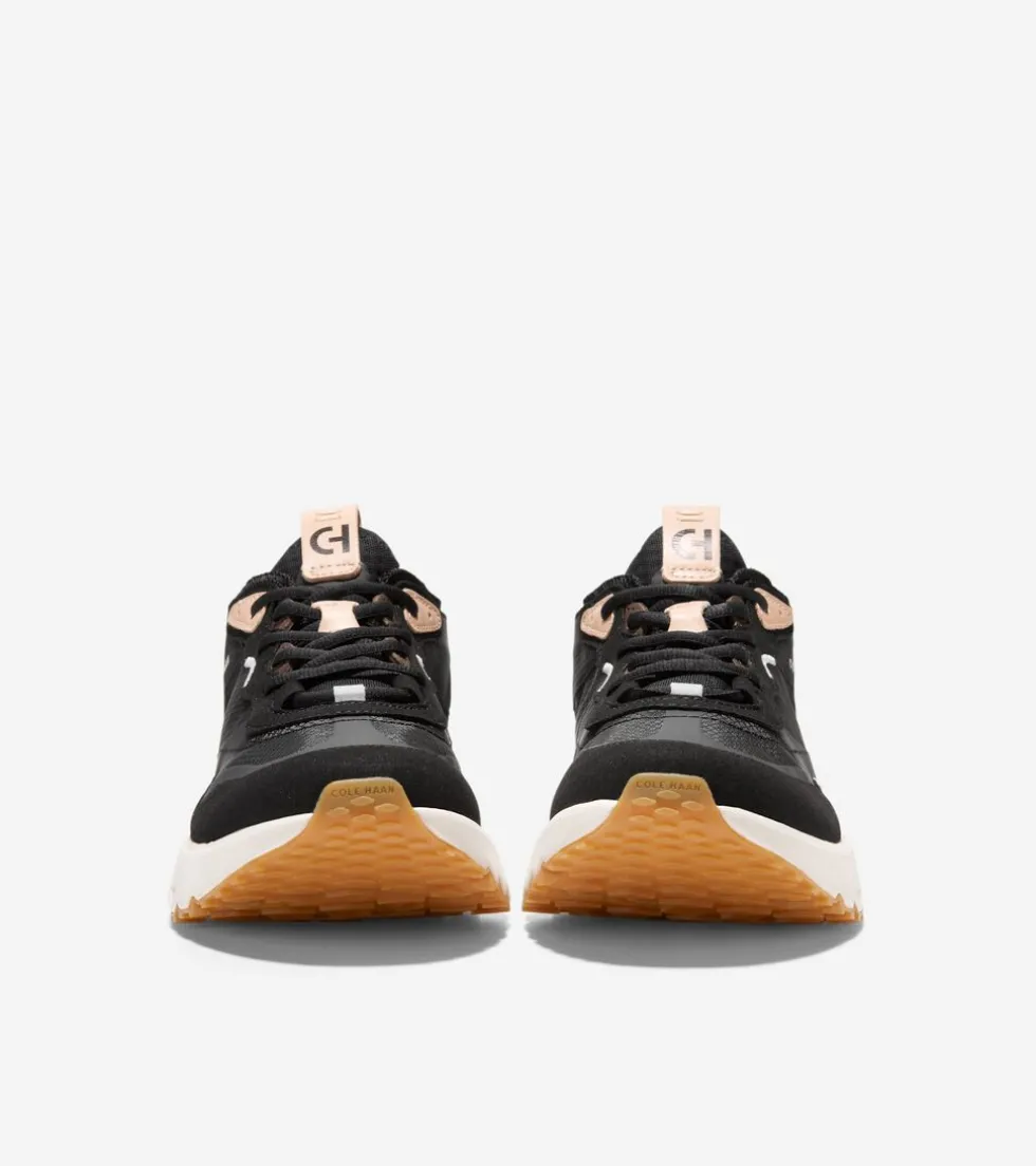 Cole Haan Running Shoes|Sneakers*Men's 5.ZERØGRAND Running Shoe Black-Periscope-Ivory