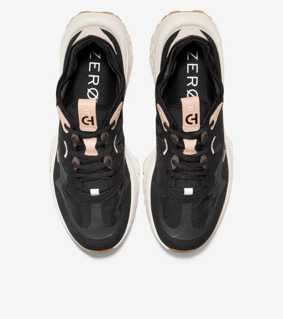 Cole Haan Running Shoes|Sneakers*Men's 5.ZERØGRAND Running Shoe Black-Periscope-Ivory