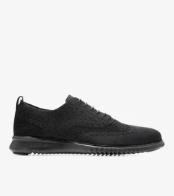 Cole Haan Extended Sizes & Widths|Oxfords*Men's 2.ZER&Oslash;GRAND Stitchlite&trade; Wingtip Oxfords BlackStitchlite&trade;