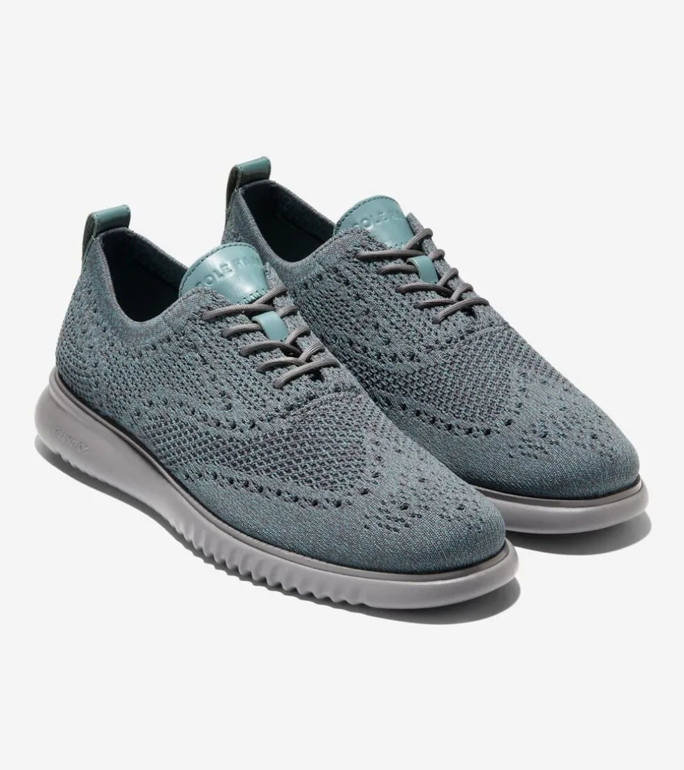 Cole Haan Oxfords*Men's 2.ZERØGRAND Stitchlite™ Oxfords Pavement-DecemberSky