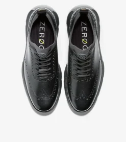 Cole Haan Dress Shoes|Oxfords*Men's 4.ZER&Oslash;GRAND Wingtip Oxfords Black