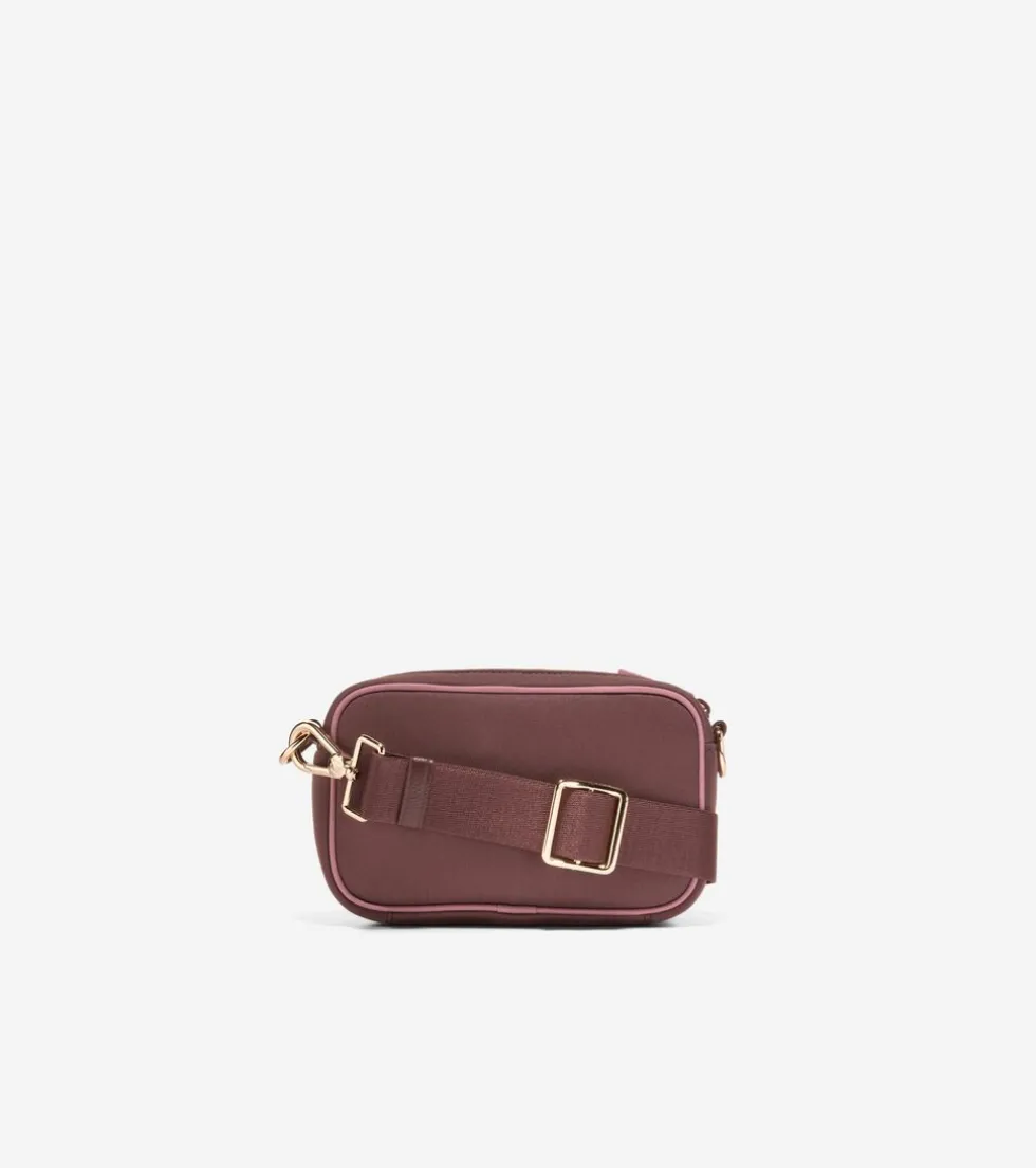 Cole Haan Crossbody Bags*Neoprene Transit Belt Bag DeepMahoganyColorblock