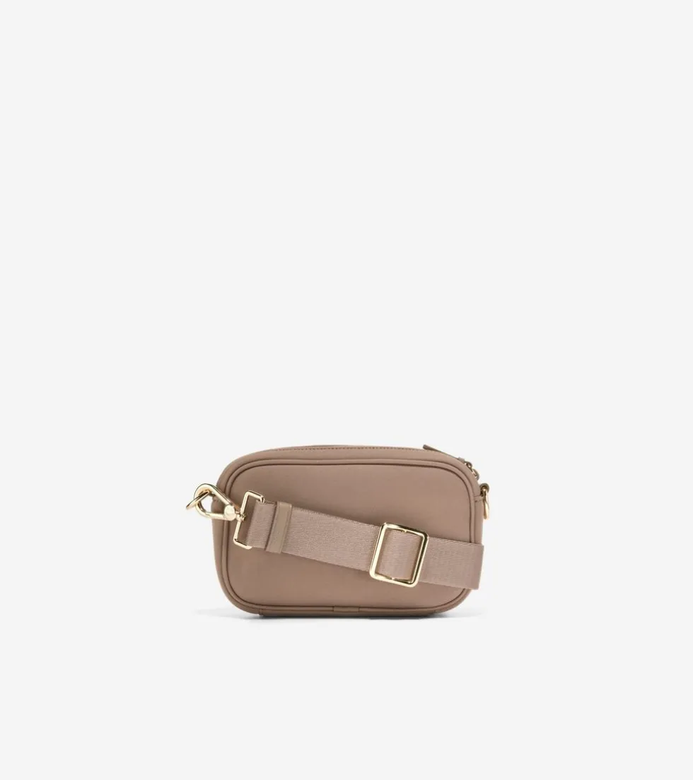 Cole Haan Crossbody Bags*Neoprene Transit Belt Bag IrishCoffee