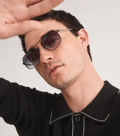 Cole Haan Sunglasses|Sunglasses*Square Navigator Sunglasses Black