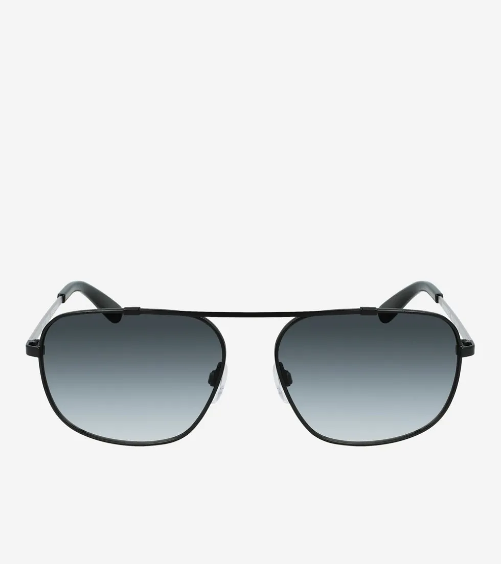 Cole Haan Sunglasses|Sunglasses*Square Navigator Sunglasses Black