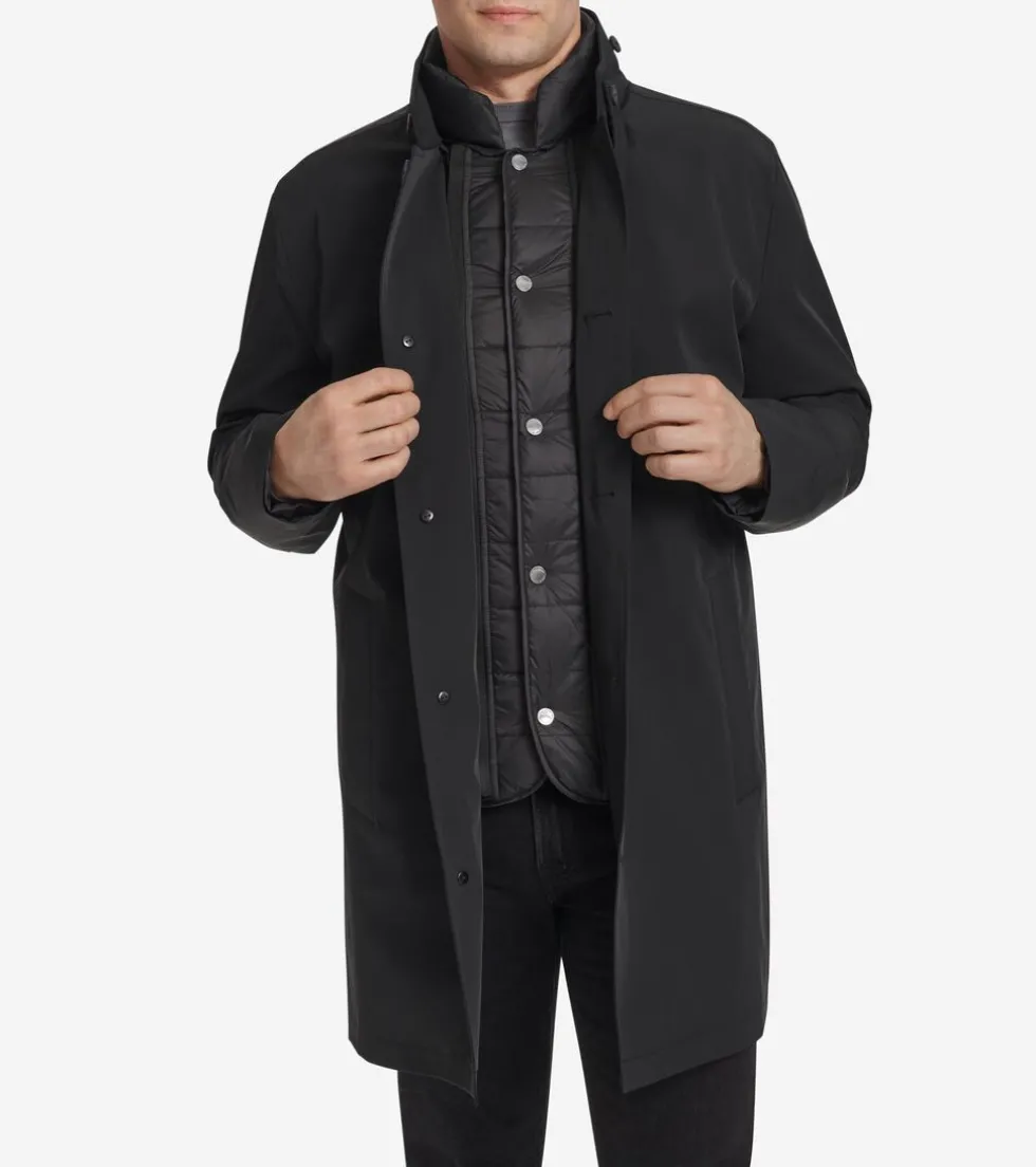Cole Haan Rain Jackets|Car Coats & Blazers*Stretch 3 In 1 Top Coat Black