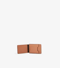 Cole Haan Wallets*Washington Perforated Card Case BritishTan