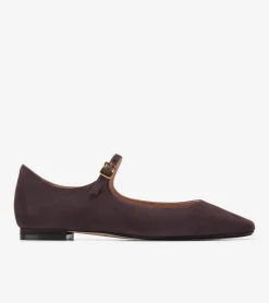 Cole Haan Dress Shoes|Flats & Ballets*Women's Bridge Mary Jane Ballet Flats Chocolate