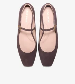 Cole Haan Dress Shoes|Flats & Ballets*Women's Bridge Mary Jane Ballet Flats Chocolate