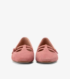 Cole Haan Dress Shoes|Flats & Ballets*Women's Brigid T-Strap Ballet Flats Rouge