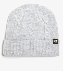 Cole Haan Hats, Gloves, & Scarves|Hats, Gloves, & Scarves*Women's Cable Knit Cuff Hat SoftGrey