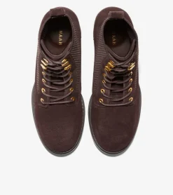 Cole Haan Boots*Women's Camea Waterproof Combat Boot II DarkChocolate