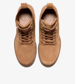 Cole Haan Boots*Women's Camea Waterproof Combat Boots II GoldenToffee