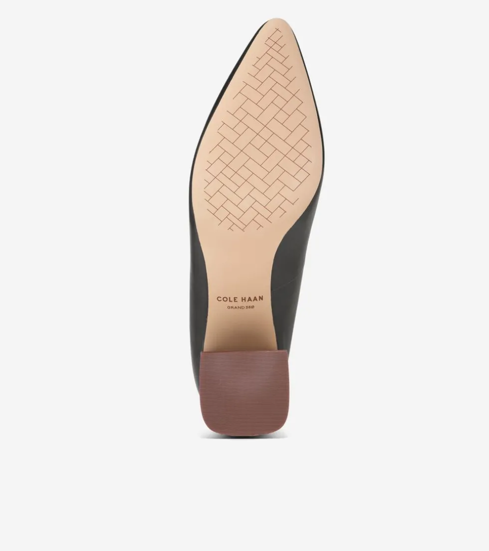 Cole Haan Dress Shoes|Heels & Pumps*Women's Cassandra Block Heel Pumps Black-Brown
