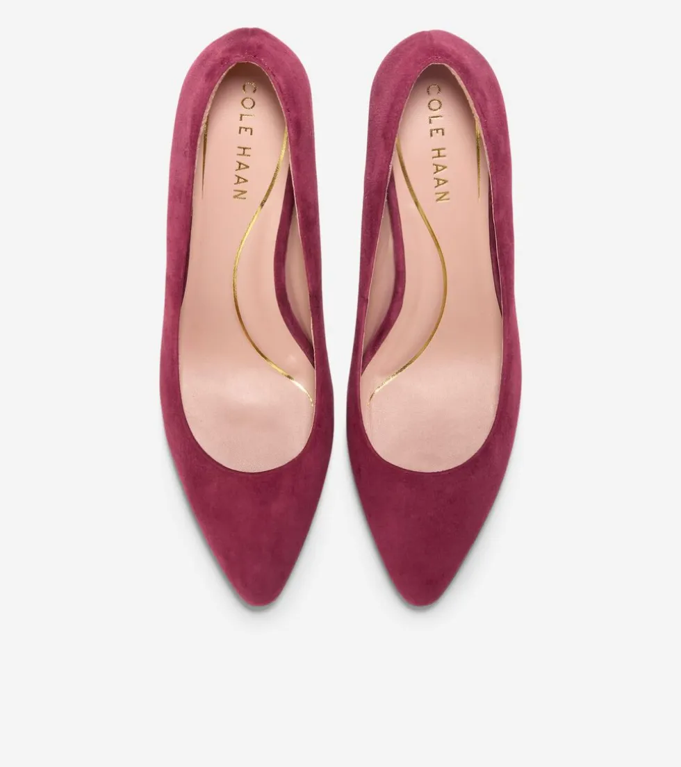 Cole Haan Dress Shoes|Heels & Pumps*Women's Cassandra Block Heel Pumps BlackCherry