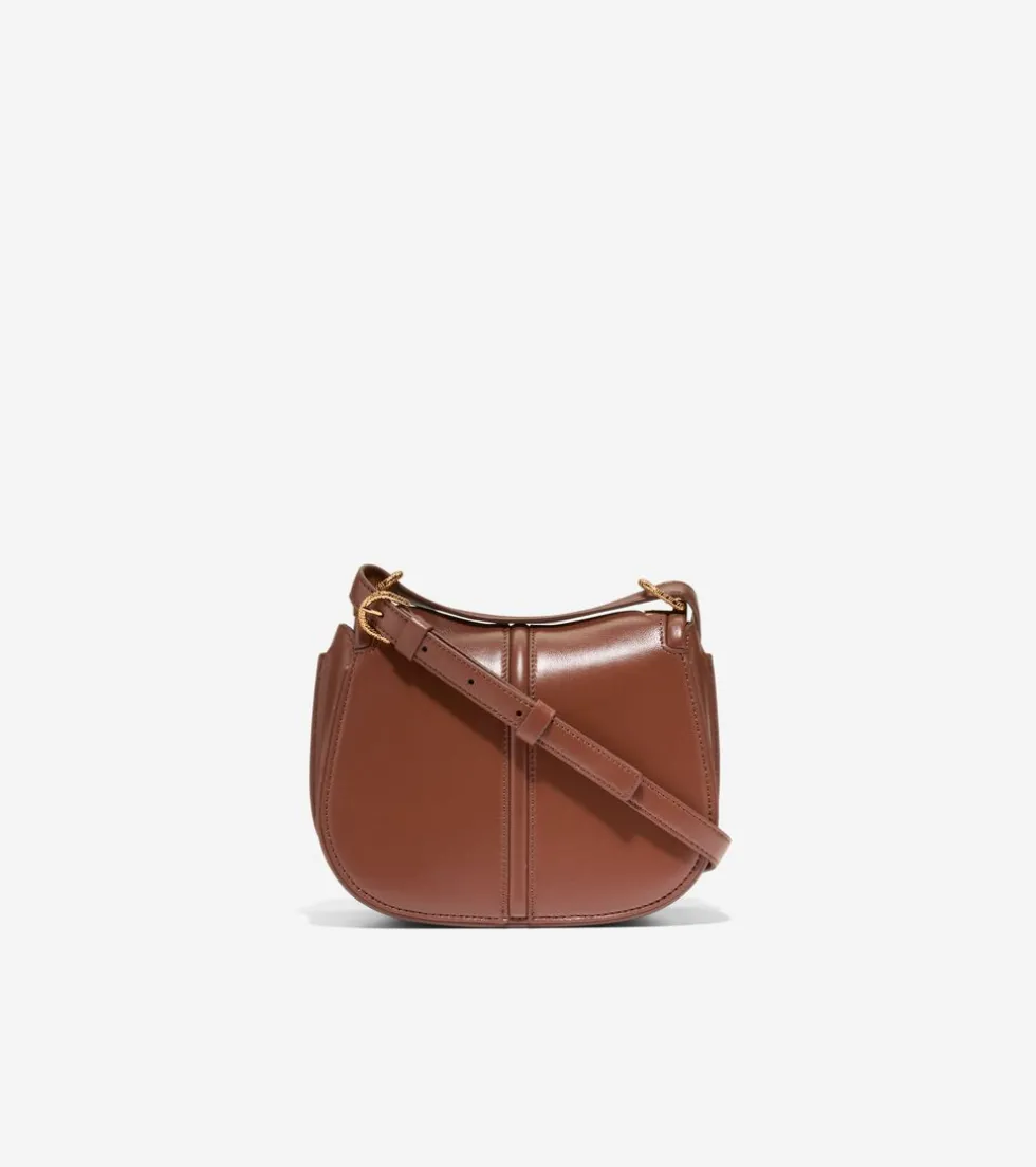 Cole Haan Crossbody Bags*Women's Celenea Saddle Bag Cuoio