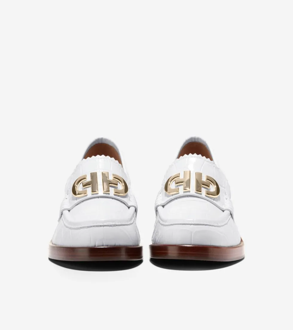 Cole Haan Dress Shoes|Loafers & Drivers*Women's Charlsie Loafers WhiteCroc