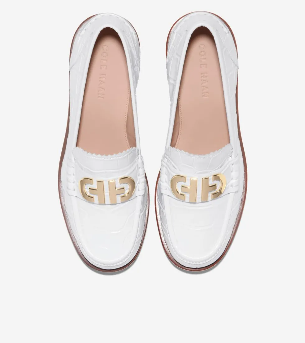 Cole Haan Dress Shoes|Loafers & Drivers*Women's Charlsie Loafers WhiteCroc