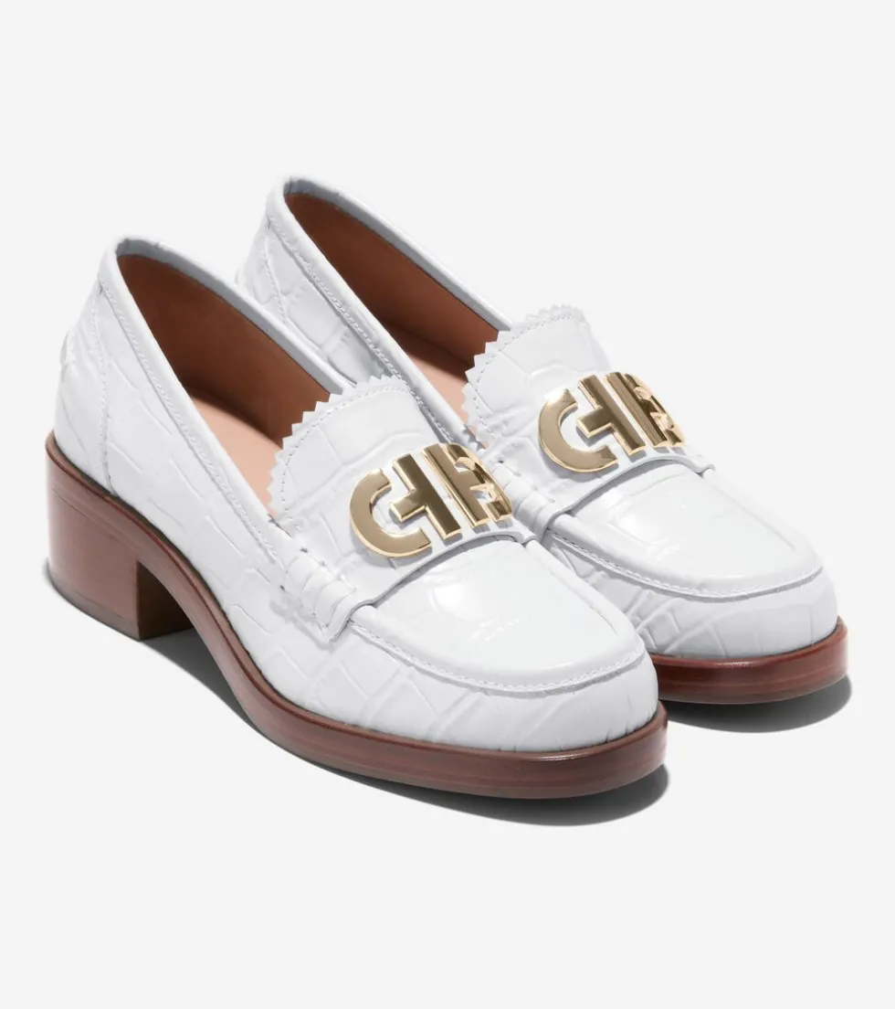 Cole Haan Dress Shoes|Loafers & Drivers*Women's Charlsie Loafers WhiteCroc
