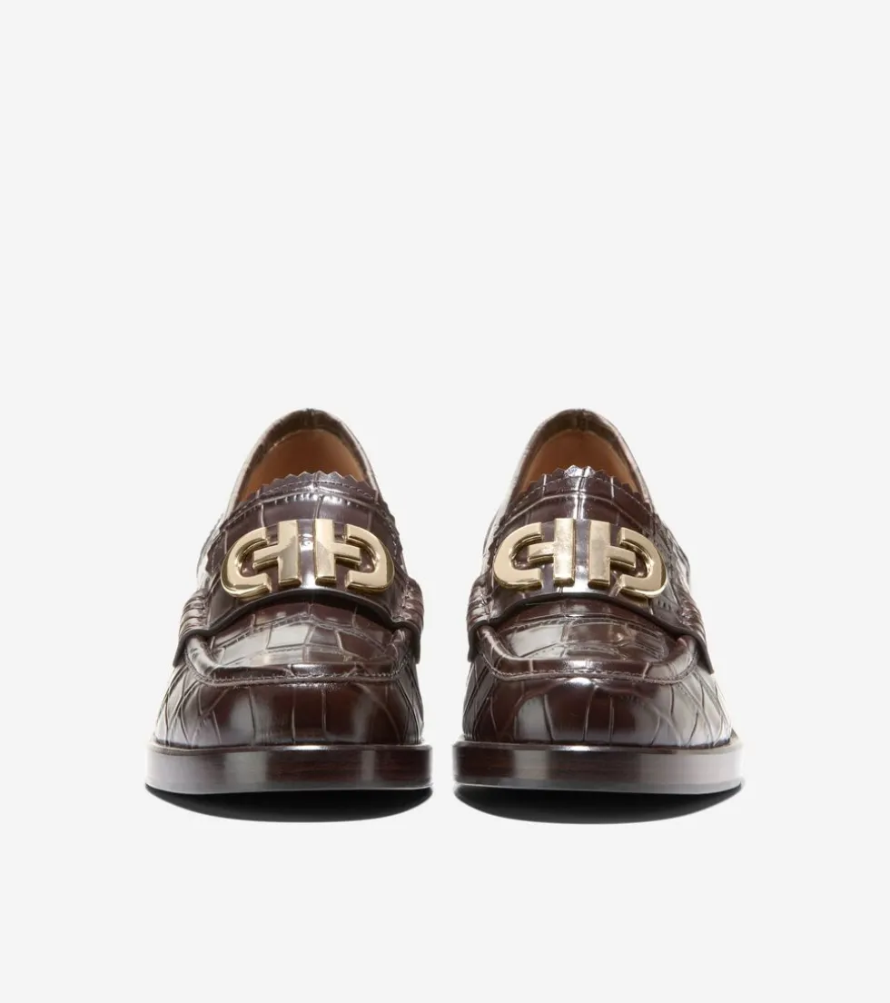 Cole Haan Dress Shoes|Loafers & Drivers*Women's Charlsie Loafers ChocolateCroc