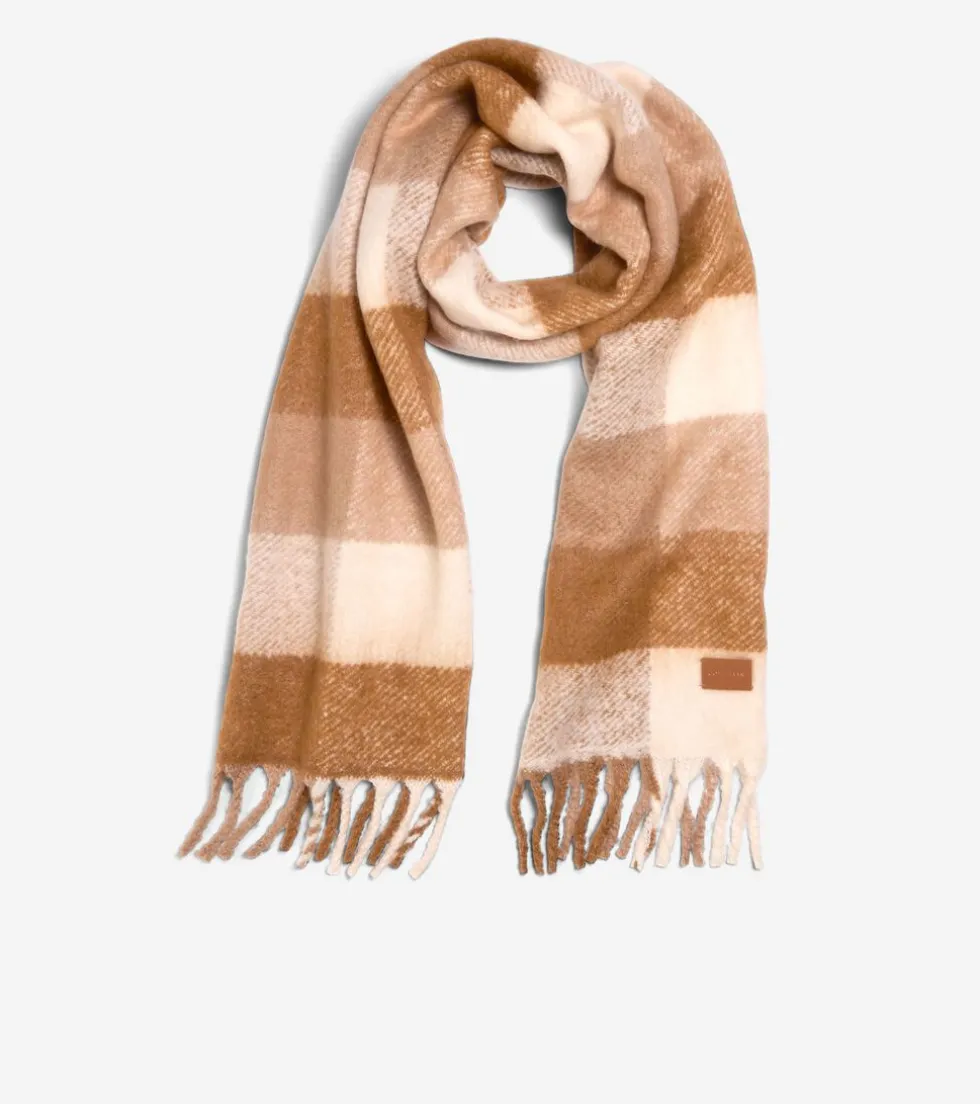 Cole Haan Hats, Gloves, & Scarves|Hats, Gloves, & Scarves*Women's Check Print Scarf OxfordTan