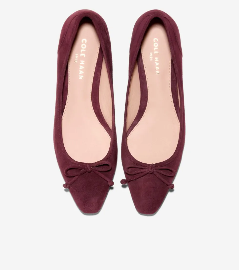 Cole Haan Dress Shoes|Flats & Ballets*Women's Chlea Ballet Flats Bloodstone