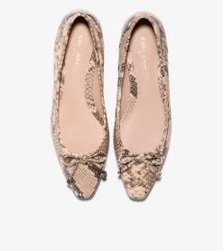 Cole Haan Dress Shoes|Flats & Ballets*Women's Chlea Ballet Flats SnakePrint