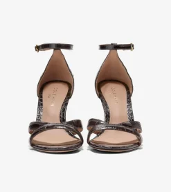 Cole Haan Dress Shoes|Heels & Pumps*Women's Christena Heeled Sandals ChocolateCrocPrint