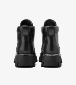 Cole Haan Boots*Women's Delilah Waterproof Lace-Up Boots Black