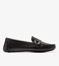 Cole Haan Dress Shoes|Loafers & Drivers*Women's Evelyn Chain Drivers Black