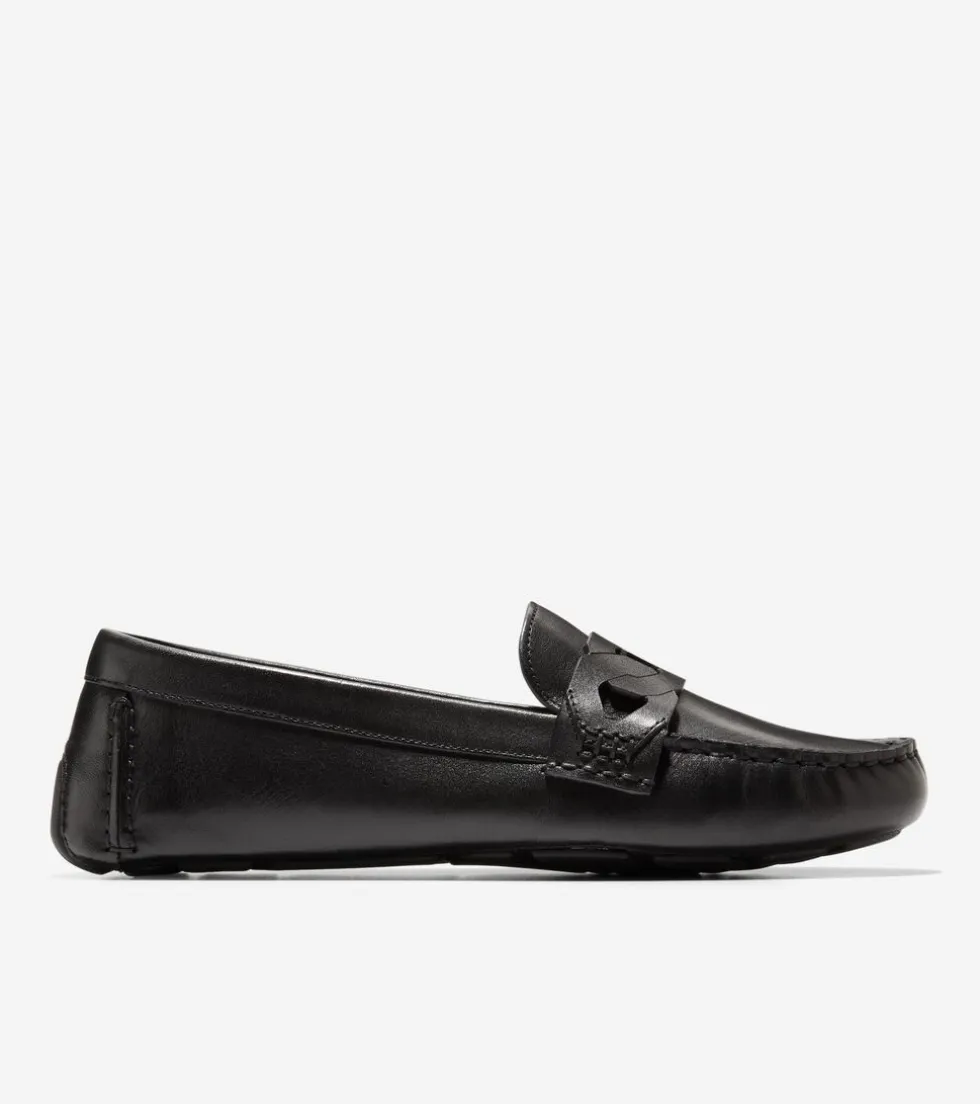 Cole Haan Dress Shoes|Loafers & Drivers*Women's Evelyn Chain Drivers Black