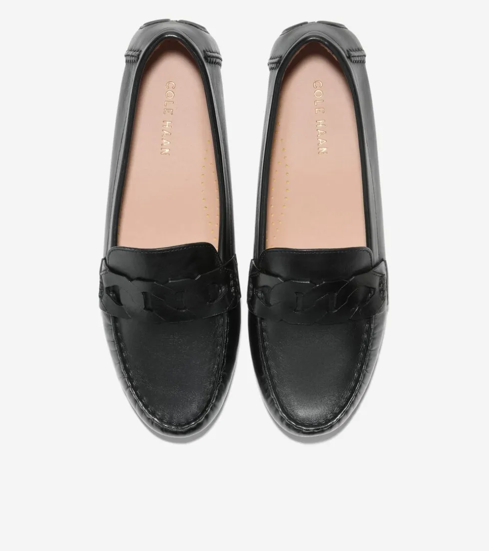 Cole Haan Dress Shoes|Loafers & Drivers*Women's Evelyn Chain Drivers Black