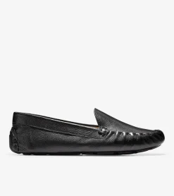 Cole Haan Dress Shoes|Loafers & Drivers*Women's Evelyn Driver BlackLeather