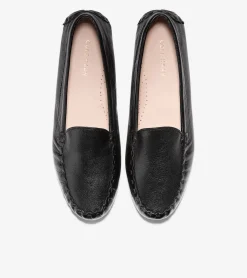 Cole Haan Dress Shoes|Loafers & Drivers*Women's Evelyn Driver BlackLeather