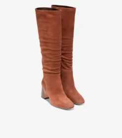 Cole Haan Boots*Women's Gabriella Tall Slouch Boots Cuoio