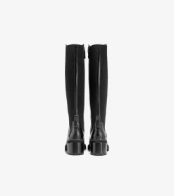 Cole Haan Boots*Women's Gema Tall Waterproof Lug Boots Black