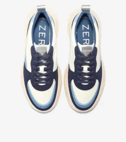 Cole Haan Sneakers*Women's Generation ZER&Oslash;GRAND II Court Sneakers Ivory-CelestialBlue