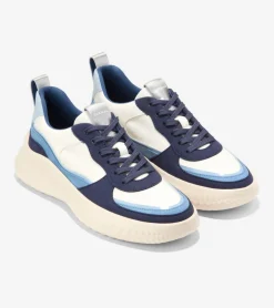 Cole Haan Sneakers*Women's Generation ZER&Oslash;GRAND II Court Sneakers Ivory-CelestialBlue
