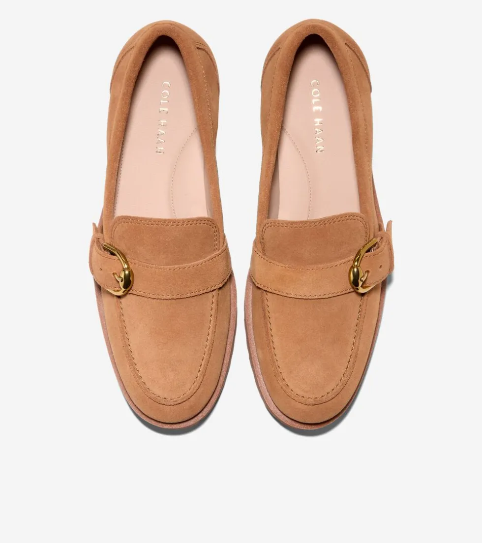 Cole Haan Loafers & Drivers*Women's Giana Buckle Loafers GoldenHoney