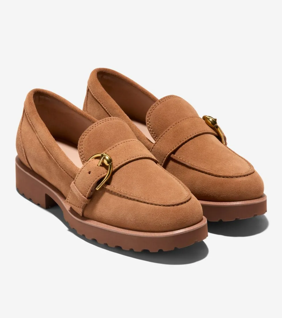 Cole Haan Loafers & Drivers*Women's Giana Buckle Loafers GoldenHoney