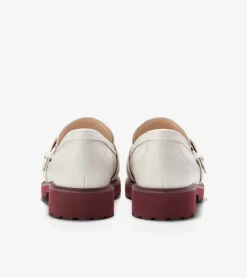 Cole Haan Loafers & Drivers*Women's Giana Buckle Loafers Ivory
