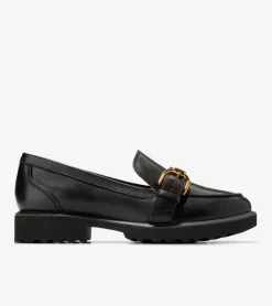 Cole Haan Dress Shoes|Loafers & Drivers*Women's Giana Buckle Loafers Black