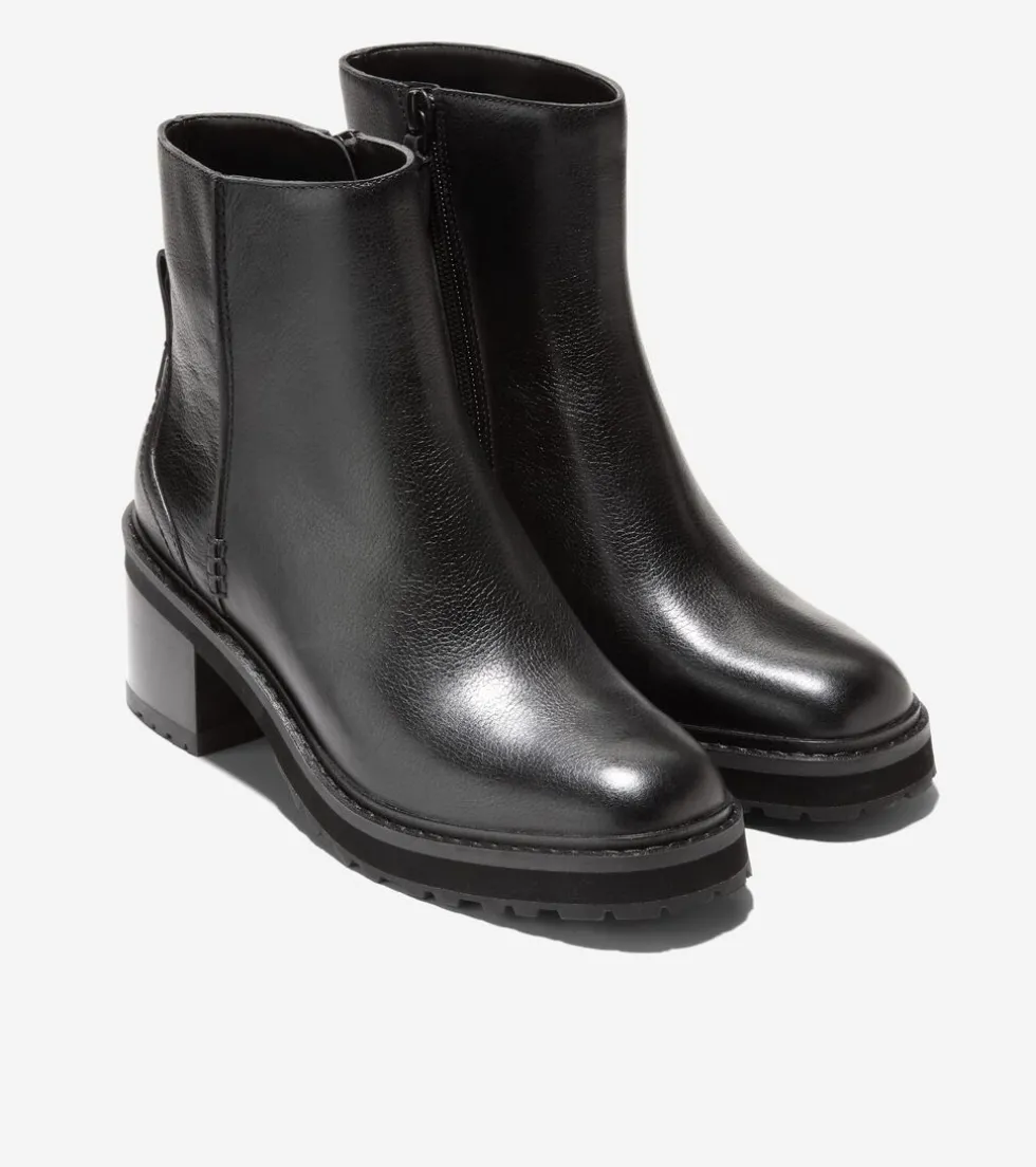 Cole Haan Boots*Women's Gillian Waterproof Lug Boots Black