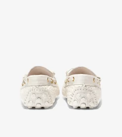 Cole Haan Loafers & Drivers*Women's Gissella Drivers IvoryCrocPrint