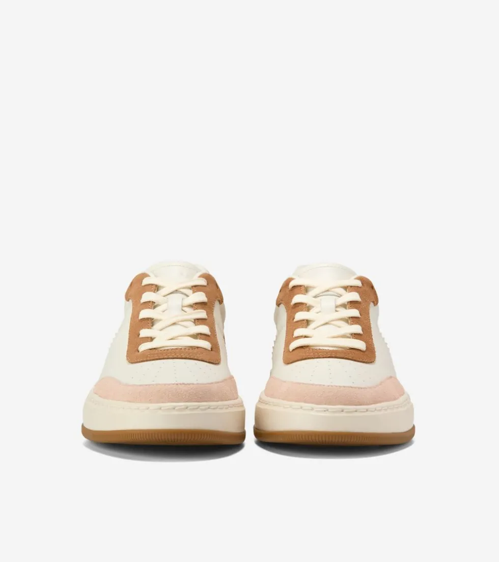 Cole Haan Sneakers*Women's Grandprø Carissa Sneakers Ivory-Porcelain-GoldenHoney