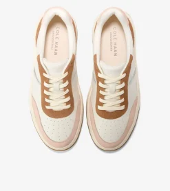 Cole Haan Sneakers*Women's Grandprø Carissa Sneakers Ivory-Porcelain-GoldenHoney