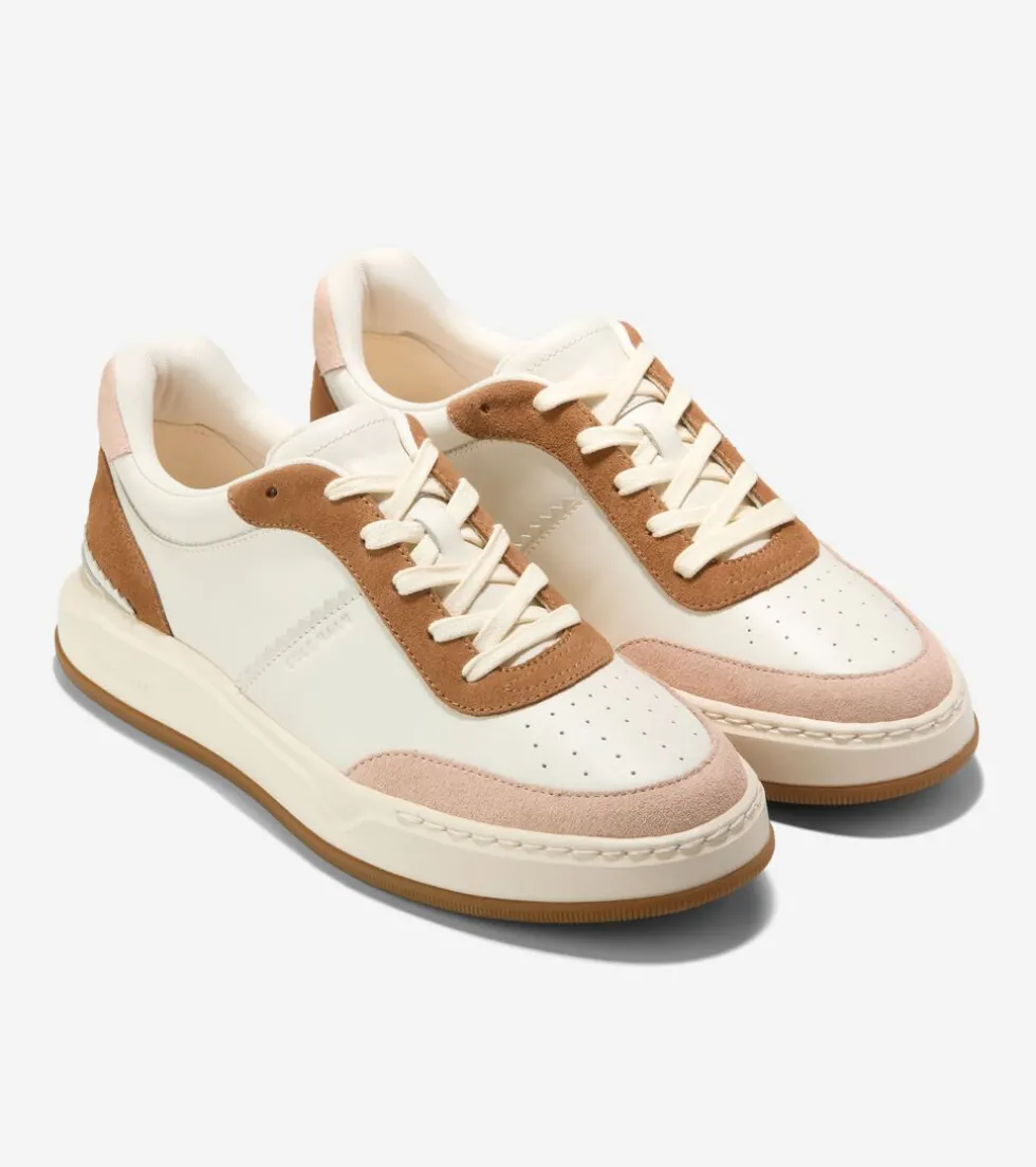 Cole Haan Sneakers*Women's Grandprø Carissa Sneakers Ivory-Porcelain-GoldenHoney